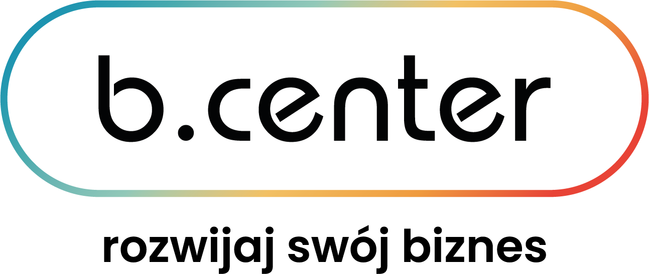 Logo b.center — agencja reklamowa